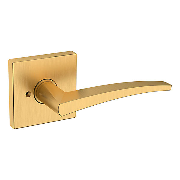 Stylish Baldwin Lever with Square R017 Rose for Modern Doors