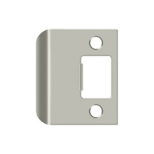 Deltana Residential Extended Lip Door Strike Plate, Measuring 2-1/4 Inches by 2 Inches