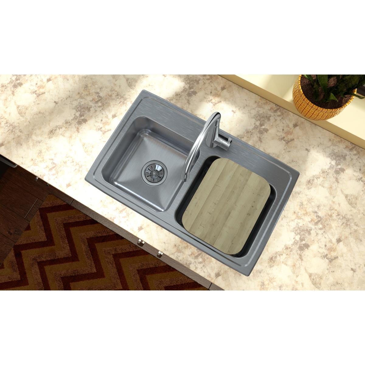 Elkay Sustainable Hardwood Cutting Board 12-7/8 x 10-1/8 x 1 for Elkay Sinks