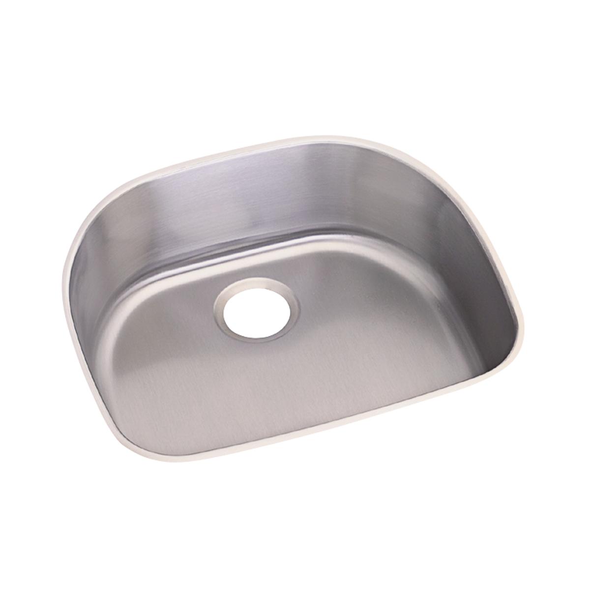 Elkay Dayton High - Quality 23 - 1/2 x 21 - 1/8 x 9 Single Bowl Undermount Kitchen Sink