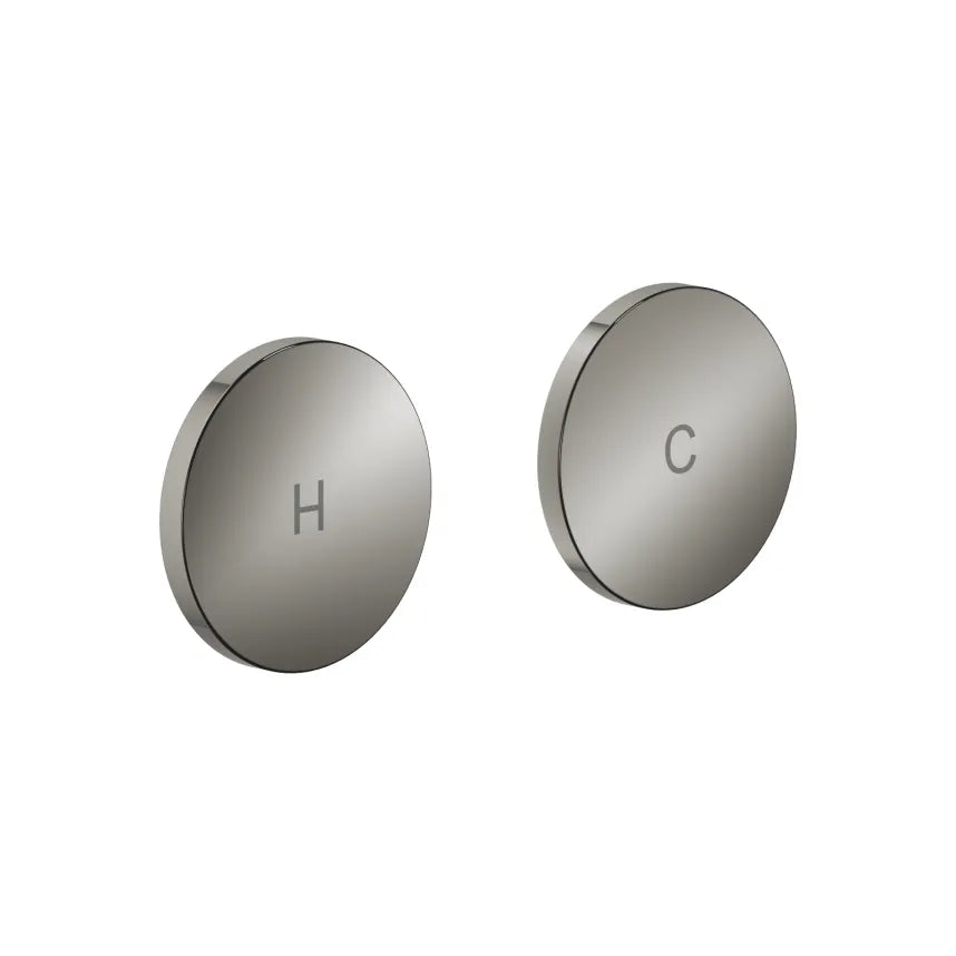 Dornbracht Custom Your Own (CYO) Handle Insert Set with Hot (H) and Cold (C) Markings for Bathroom Fixtures