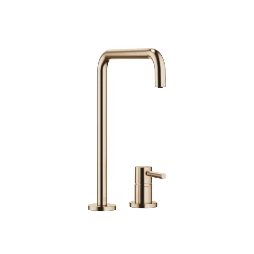 Dornbracht META SQUARE Lead-Free Two-Hole Mixer with Customizable Flanges