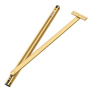 Deltana Solid Brass Overhead Door Holder with Multiple Finishes