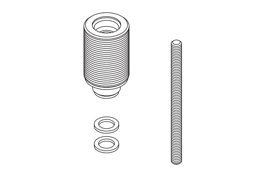 Dornbracht Various Series Countertop Extension Set for Bathroom and Kitchen Use