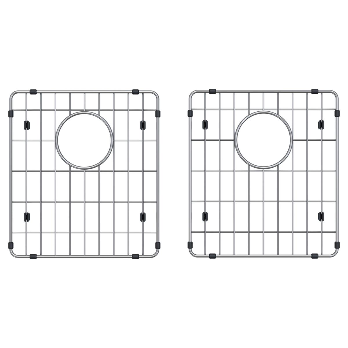 Elkay Crosstown 12-3/4 x 14-1/4 x 1-1/4 Solid Stainless Steel Bottom Grid for Elkay Sinks
