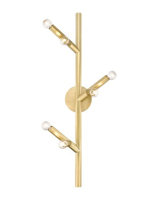 Avenue Lighting The Oaks 6-Light Modern and Elegant Wall Sconce