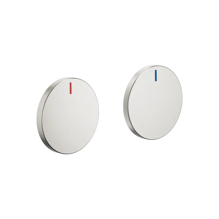 Dornbracht Custom Your Own (CYO) Handle Insert Set with Distinct Red and Blue Markings for Lavatory Applications