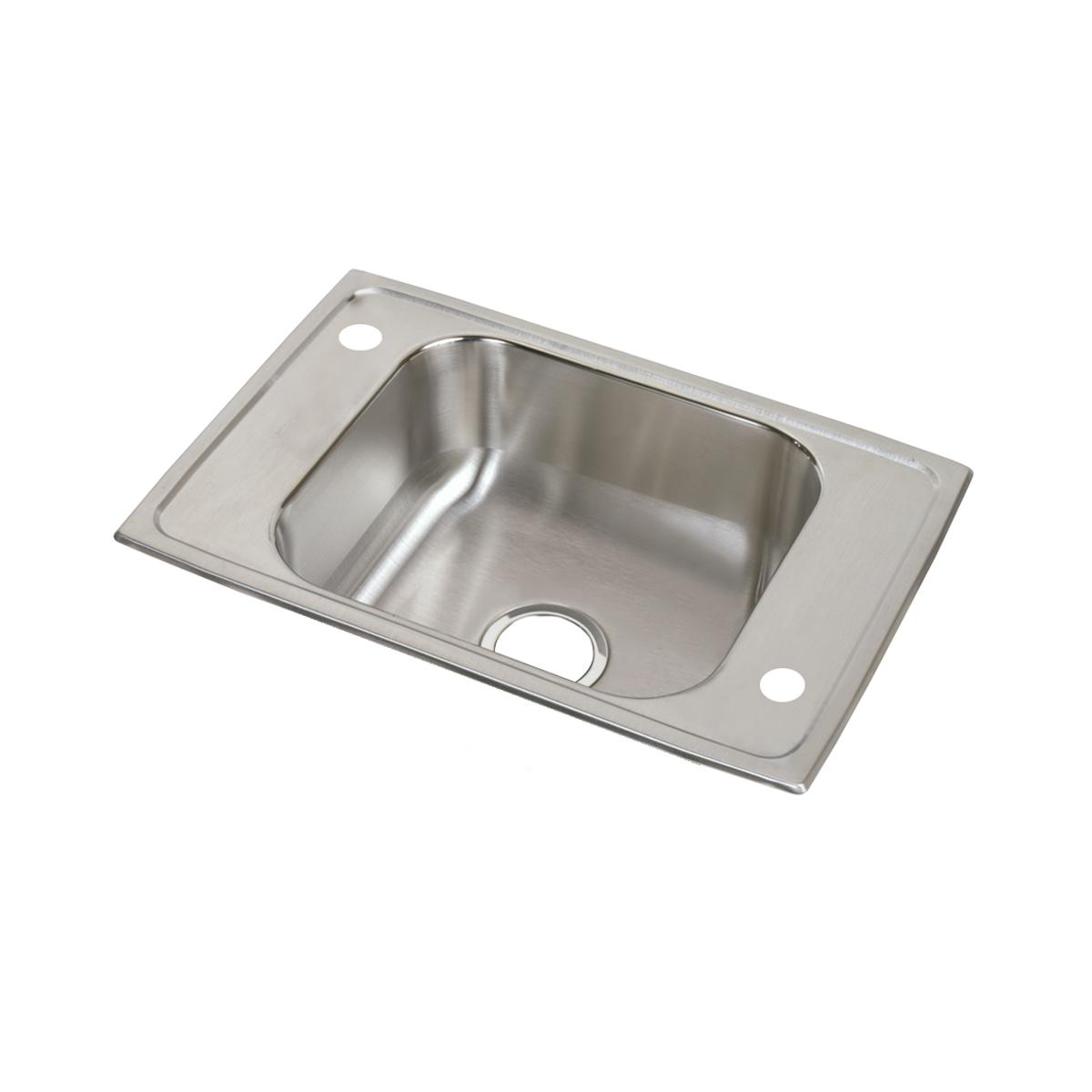 Elkay Celebrity Single Bowl Drop - in Classroom ADA Sink, 25 x 17 x 6 - 1/2