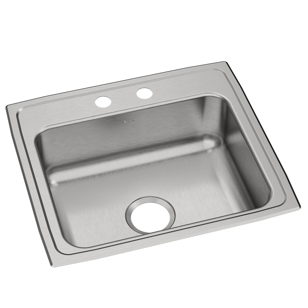 Elkay Celebrity 22 x 19.5 x 7.125 Stainless Steel Single Bowl Drop - in Kitchen Sink