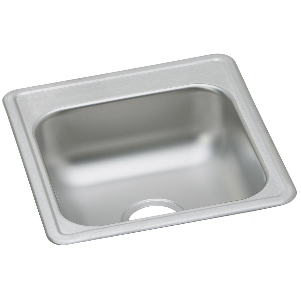 Elkay Dayton 22-Gauge Stainless Steel 17 x 19 x 6-1/8 Single Bowl Drop-in Bar Sink