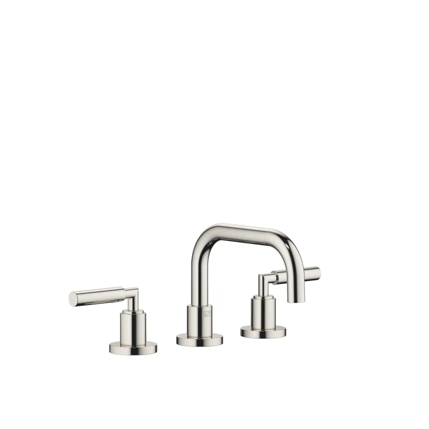 Dornbracht TARA Three-Hole Bathroom Lavatory Mixer with Drain for Modern Bathrooms