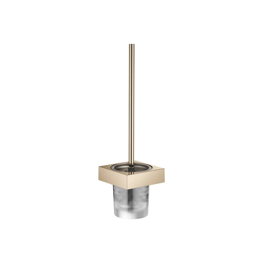 Dornbracht Wall-Mounted Frosted Glass Toilet Brush Set for Modern Bathrooms