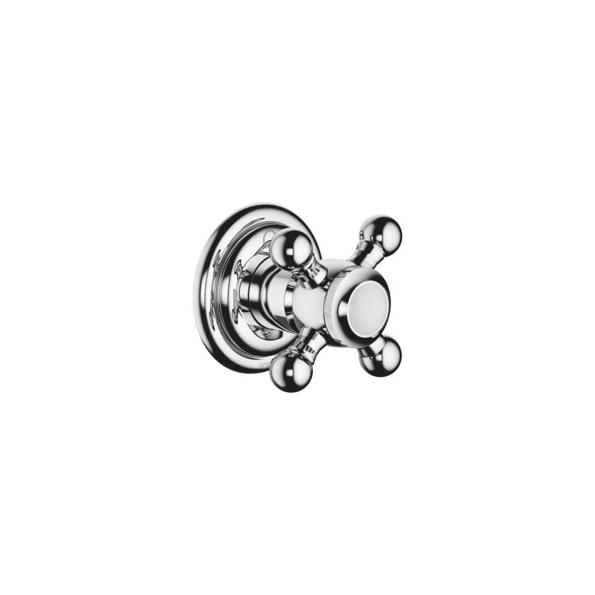 Dornbracht MADISON Two-Way Wall-Mounted Water Diverter with Porcelain Insert