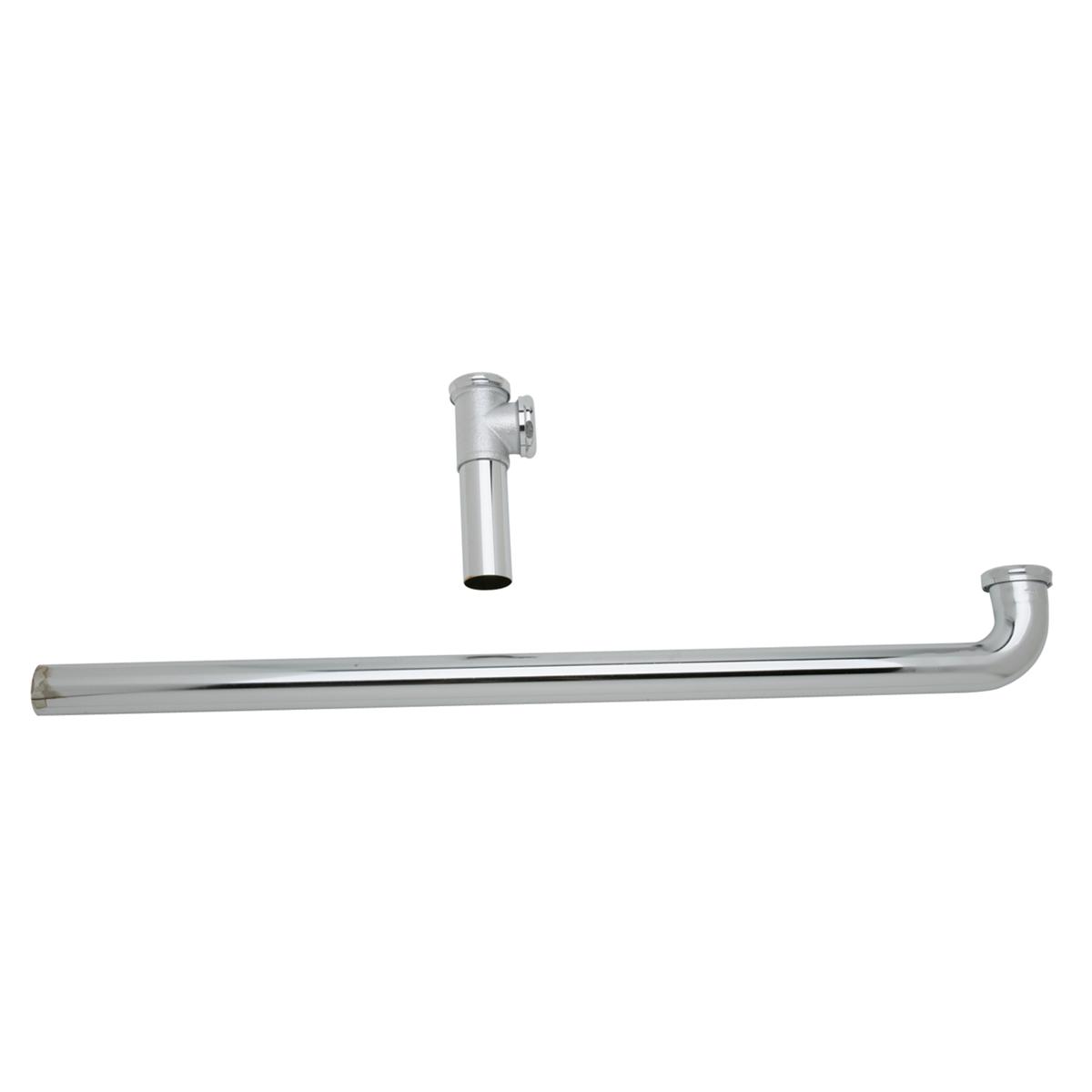 Elkay Chrome - Plated Brass Drain Fitting End Outlet for Double Bowl Kitchen Sinks