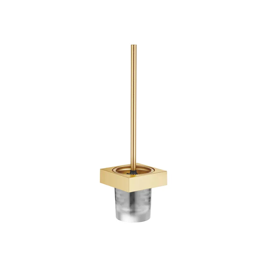 Dornbracht Wall-Mounted Frosted Glass Toilet Brush Set for Modern Bathrooms