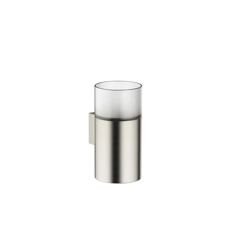 Dornbracht Wall - Mounted Frosted Glass Tumbler for Various Bathroom Decor