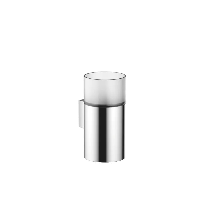 Dornbracht Wall - Mounted Frosted Glass Tumbler for Various Bathroom Decor