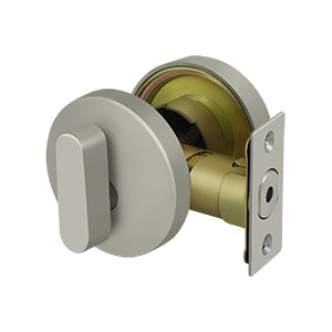 Deltana Grade 3 Zinc Modern Low-Profile Deadbolt Lock for Enhanced Security