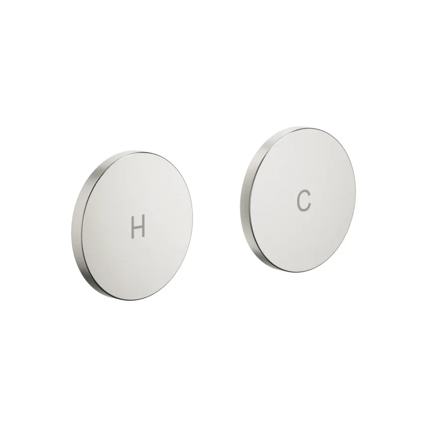 Dornbracht Custom Your Own (CYO) Handle Insert Set with Hot (H) and Cold (C) Markings for Bathroom Fixtures