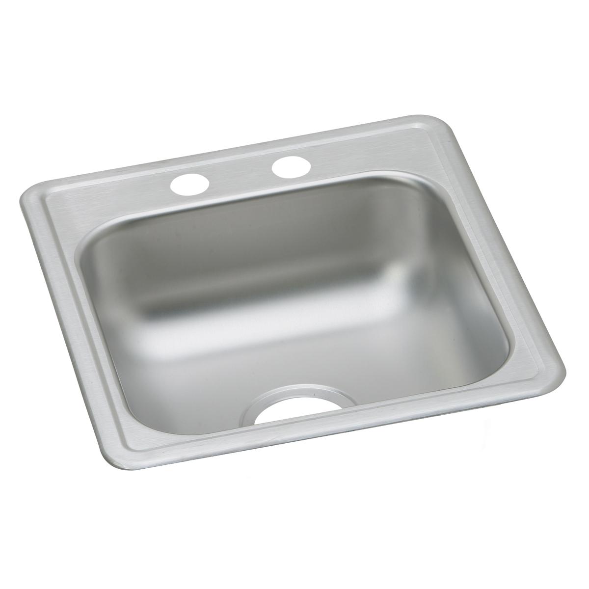 Elkay Dayton 22-Gauge Stainless Steel 17 x 19 x 6-1/8 Single Bowl Drop-in Bar Sink