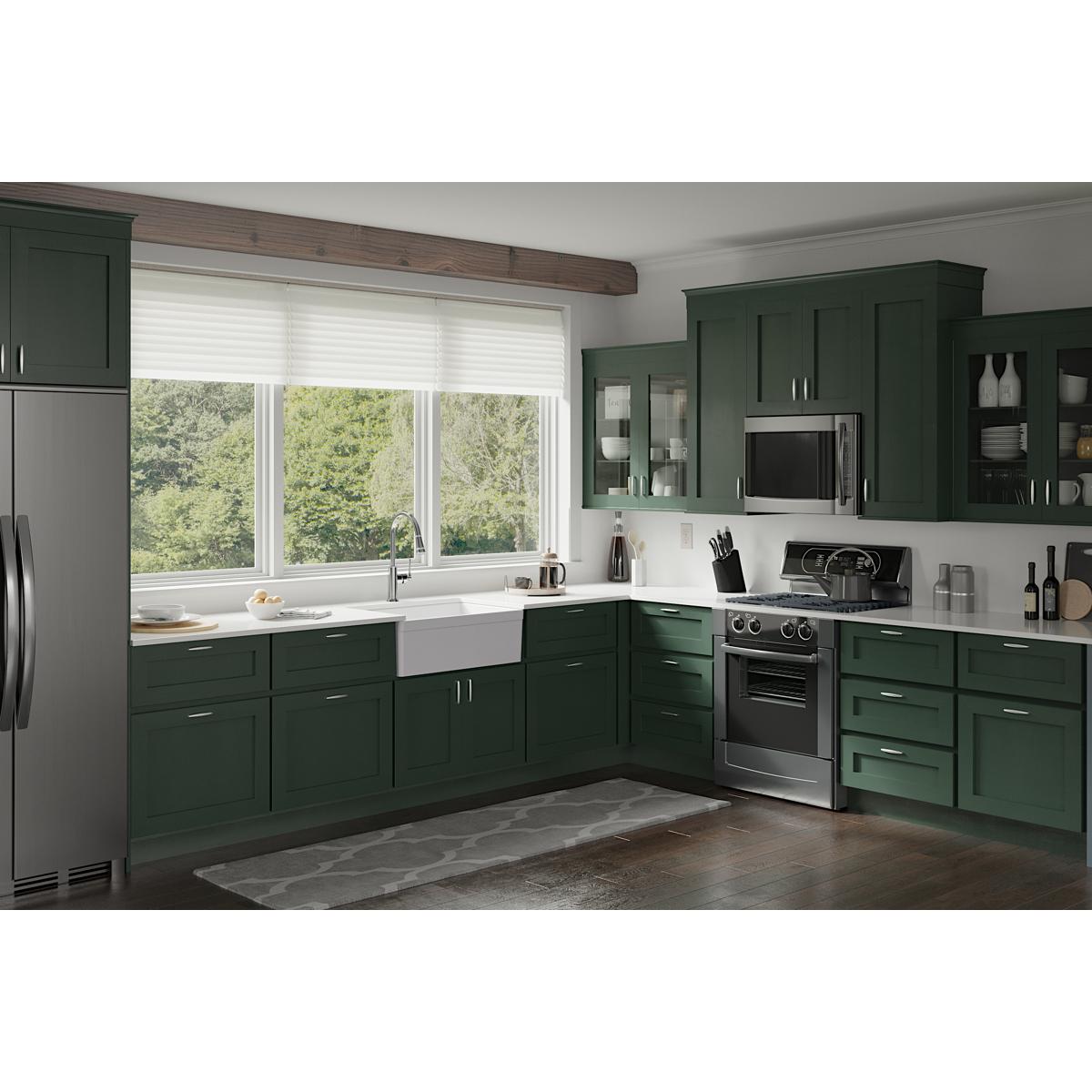 Elkay Explore Single-Hole Kitchen Sink Faucet Featuring a Pull-Down Sprayer and a Forward-Only Lever Handle for Enhanced Kitchen Utility