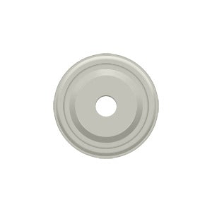 1-Inch Diameter Solid Brass Deltana Base Plate for Decorative Knobs