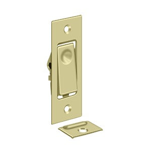 Deltana Solid Brass Pocket Door Jamb Bolt for Privacy and Security