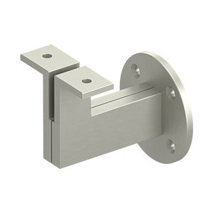 Deltana Heavy - Duty Solid Brass Modern Handrail Bracket with 3 - 1/4 Inches Projection for Staircases and Decks