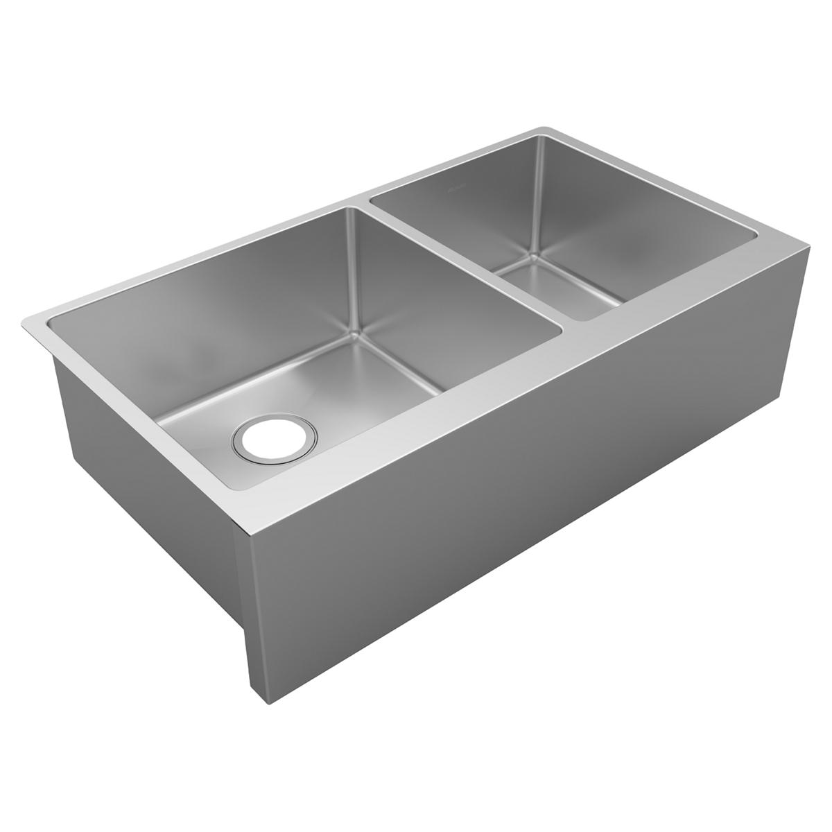 Elkay Crosstown 16 Gauge 35 7/8 x 20 1/4 x 9 Double Bowl High-capacity Farmhouse Kitchen Sink