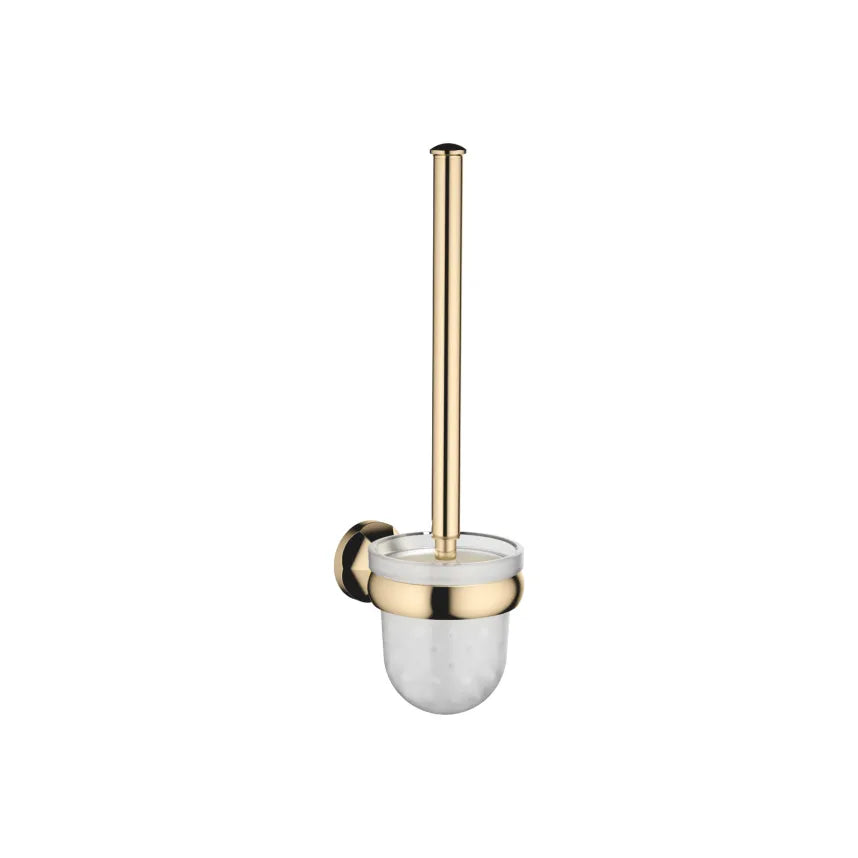 Dornbracht MADISON Wall - Mounted Frosted Glass Toilet Brush Set for Elegant Bathrooms
