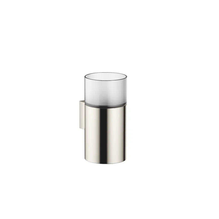 Dornbracht Wall - Mounted Frosted Glass Tumbler for Various Bathroom Decor