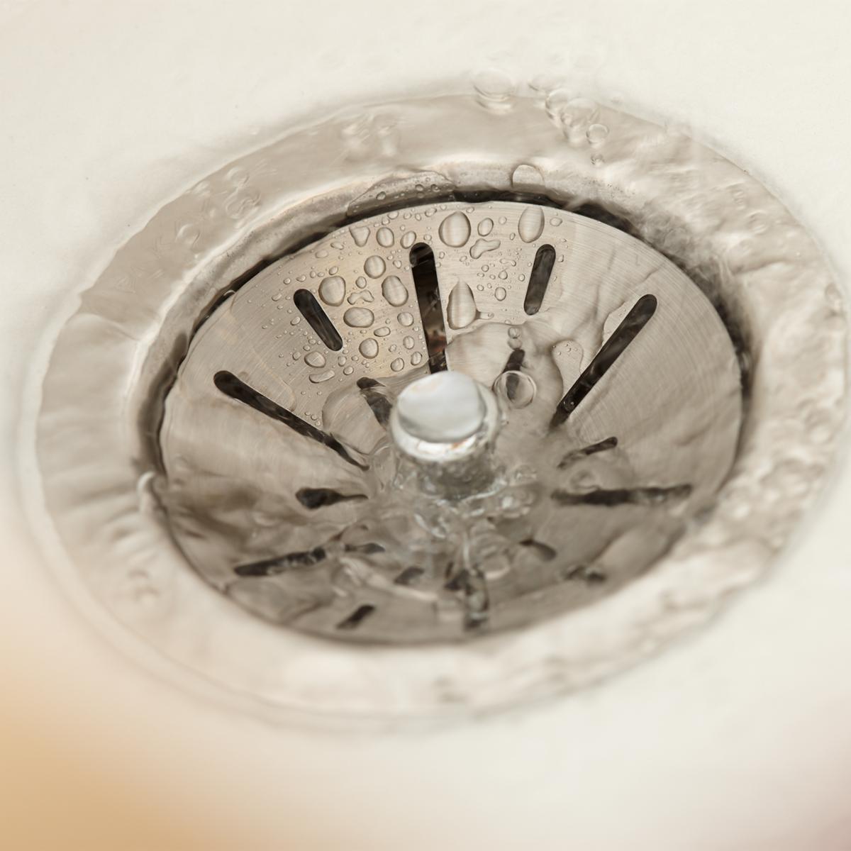 Elkay Deluxe 3-1/2" Drain: Type 304 Stainless Steel with Satin Finish, Strainer Basket, Seal & Tailpiece