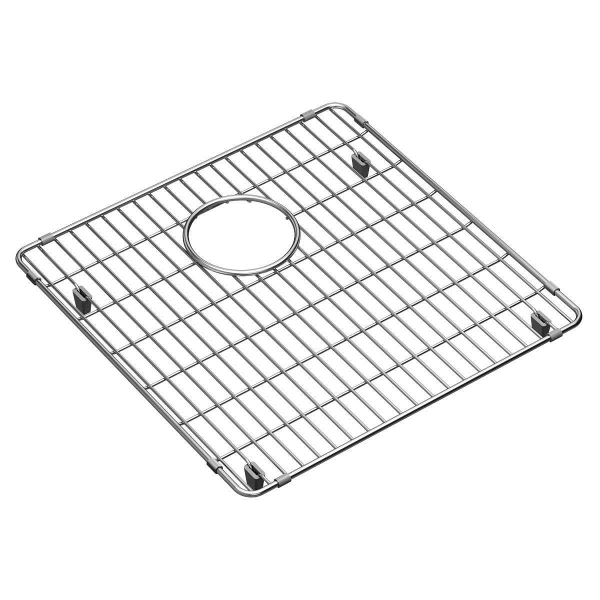 Elkay Crosstown Durable 15-1/2 x 15-1/2 x 1-1/4 Stainless Steel Bottom Grid for Kitchen Sink