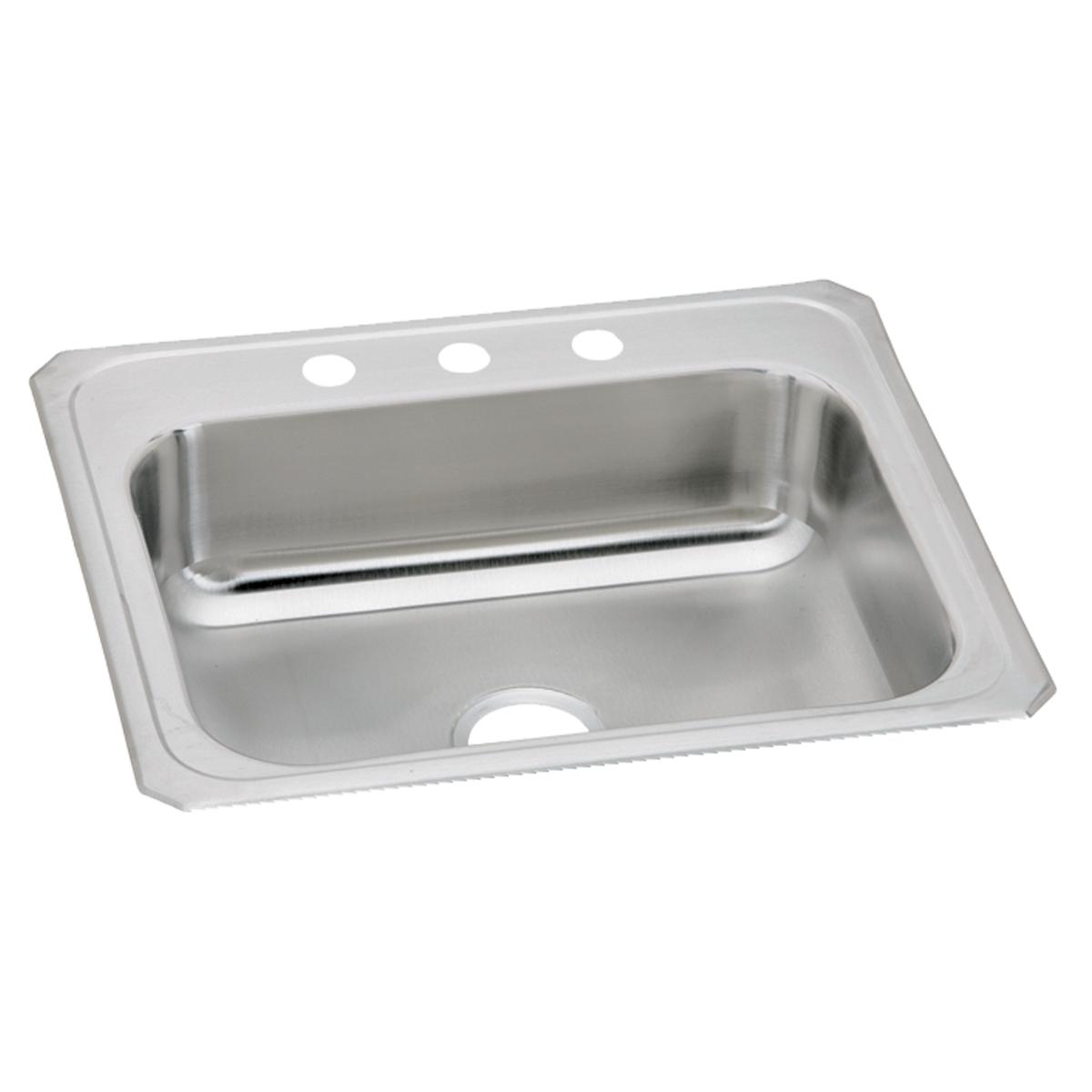 Elkay Celebrity Single Bowl Drop - in Kitchen Sink, Measuring 31 Inches by 22 Inches by 6 and 7/8 Inches