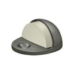 Deltana Solid Brass Low-Profile Dome Stop for Elegant Protection
