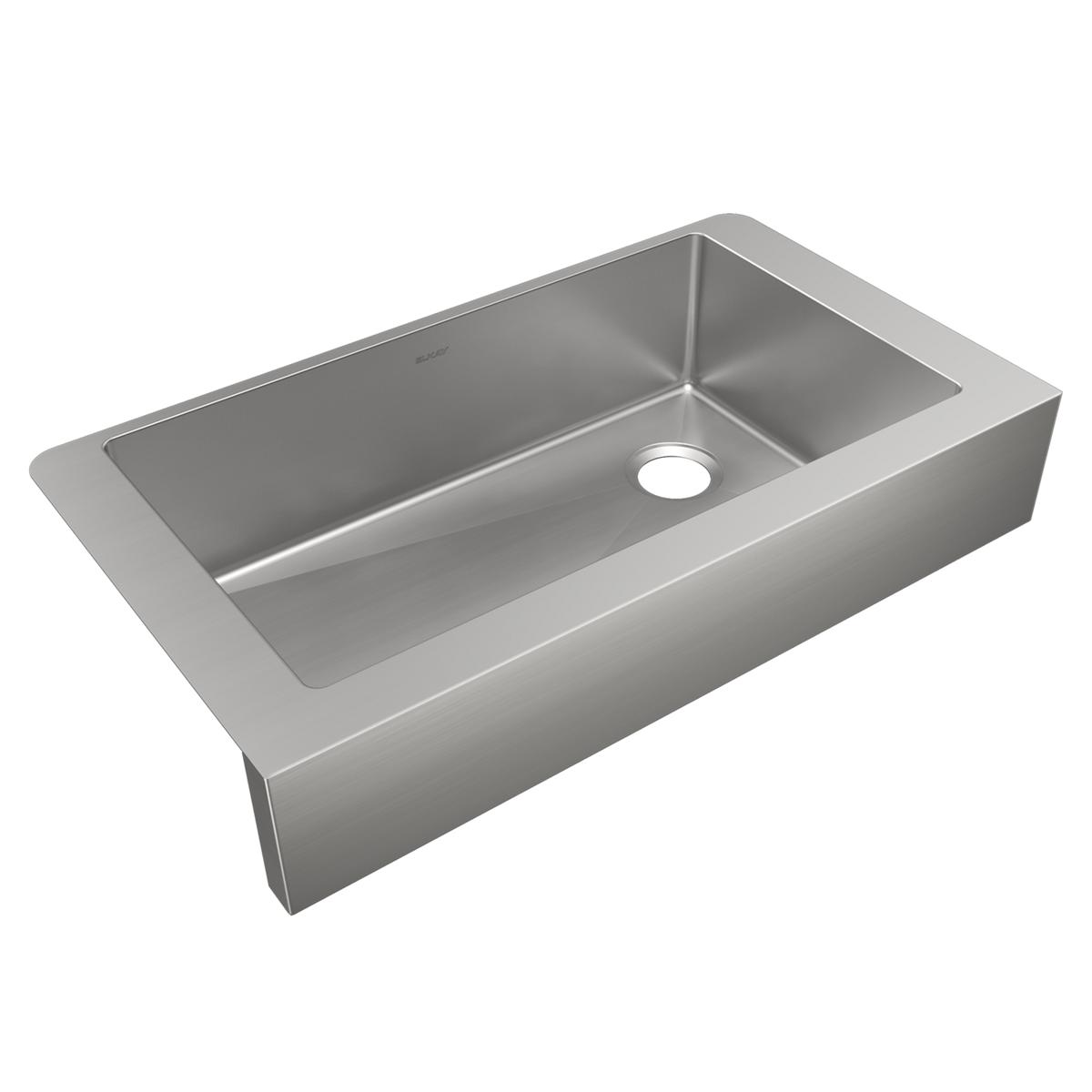 Elkay Crosstown 18-Gauge Single Bowl Farmhouse Sink - 35-7/8 x 20-1/4 x 9