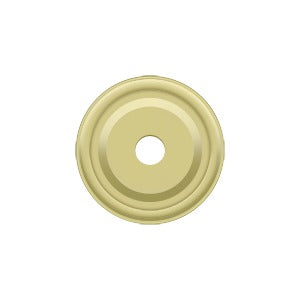 1-Inch Diameter Solid Brass Deltana Base Plate for Decorative Knobs
