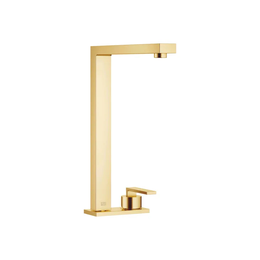 Dornbracht LOT Kitchen Two-Hole Mixer Featuring a Stylish Cover Plate