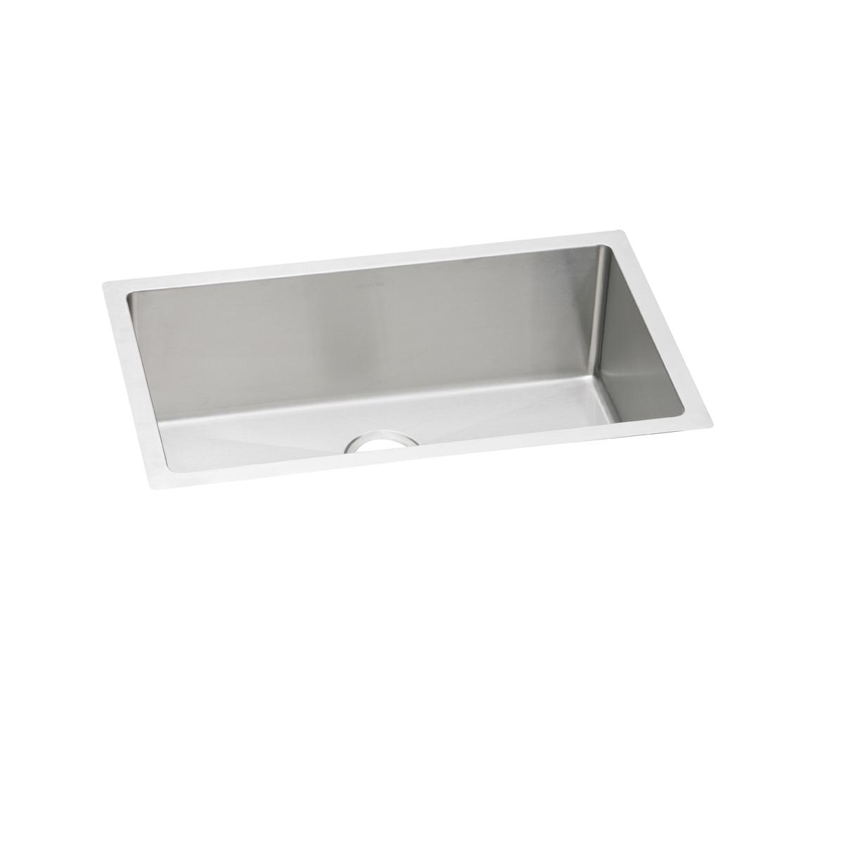 Elkay Crosstown 16-Gauge Single Bowl Undermount Sink - 30.5 x 18.5 x 8