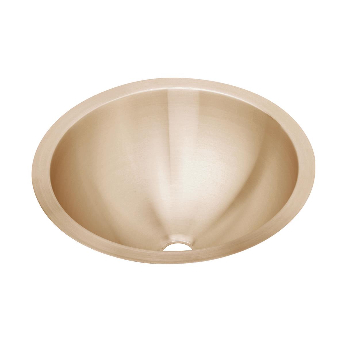 Elkay CuVerro Antimicrobial Copper Undermount Single Bowl Bathroom Sink, 18-3/8 x 18-3/8 x 8