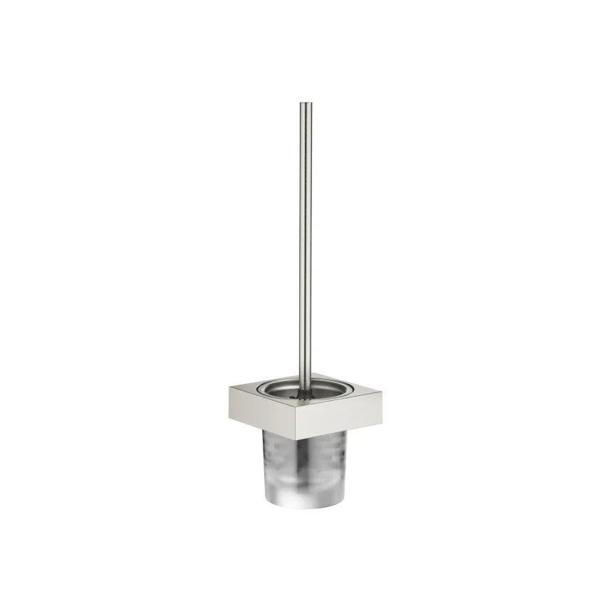 Dornbracht Wall-Mounted Frosted Glass Toilet Brush Set for Modern Bathrooms