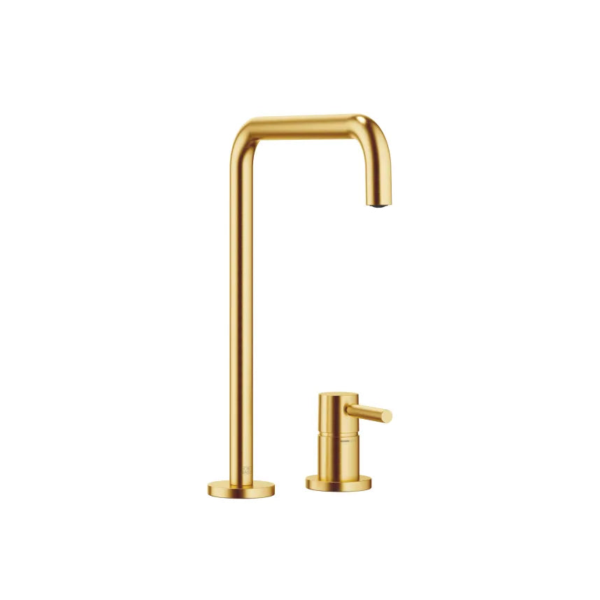 Dornbracht META SQUARE Lead-Free Two-Hole Mixer with Customizable Flanges