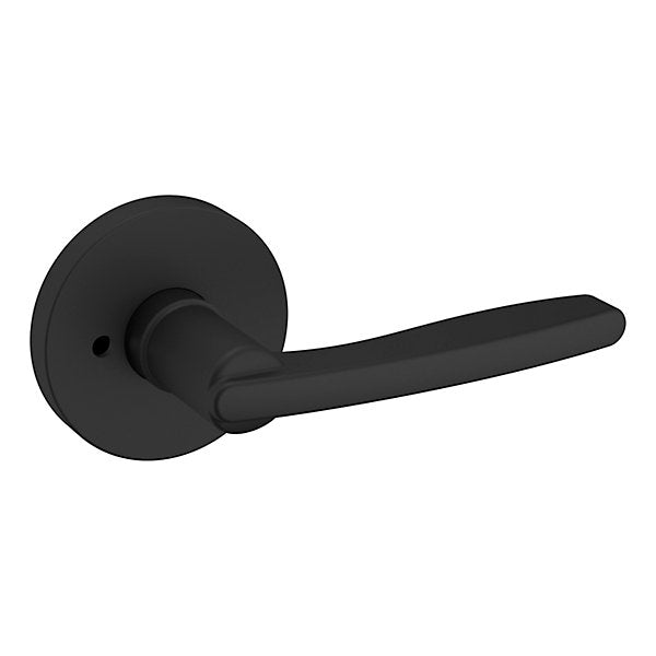 Baldwin Contemporary Tubular Lever Set with 5046 Round Rose for Doors
