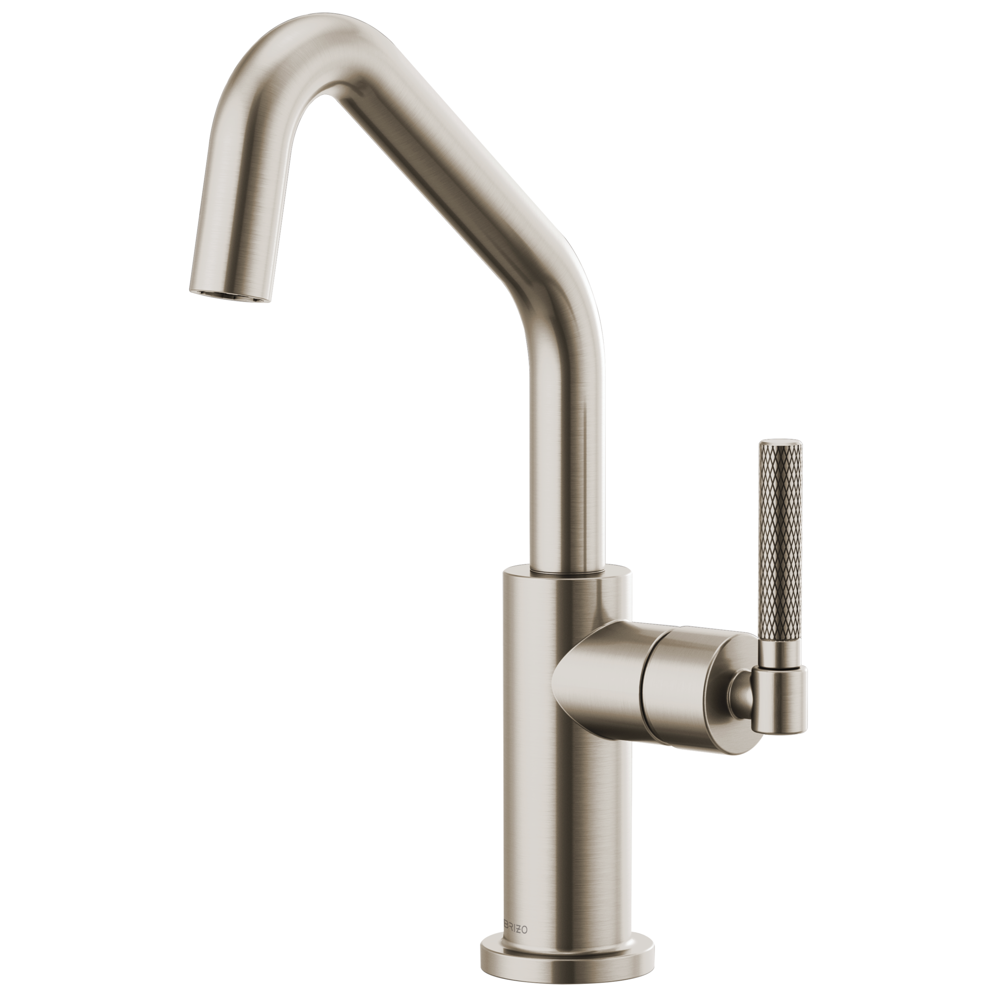 Brizo Litze Premium Bar Faucet Set with Angled Spout and Textured Knurled Handle