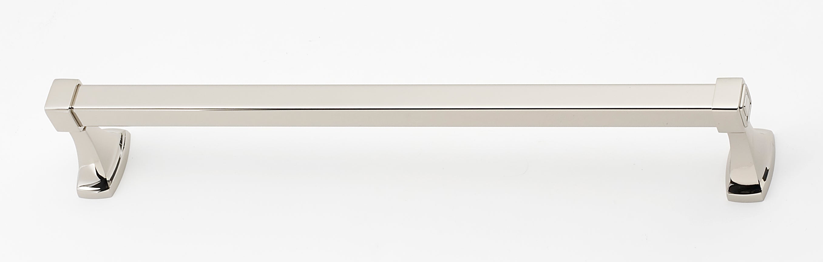 Alno 18-Inch Modern Cube Bath Towel Bar for Elegant Bathrooms