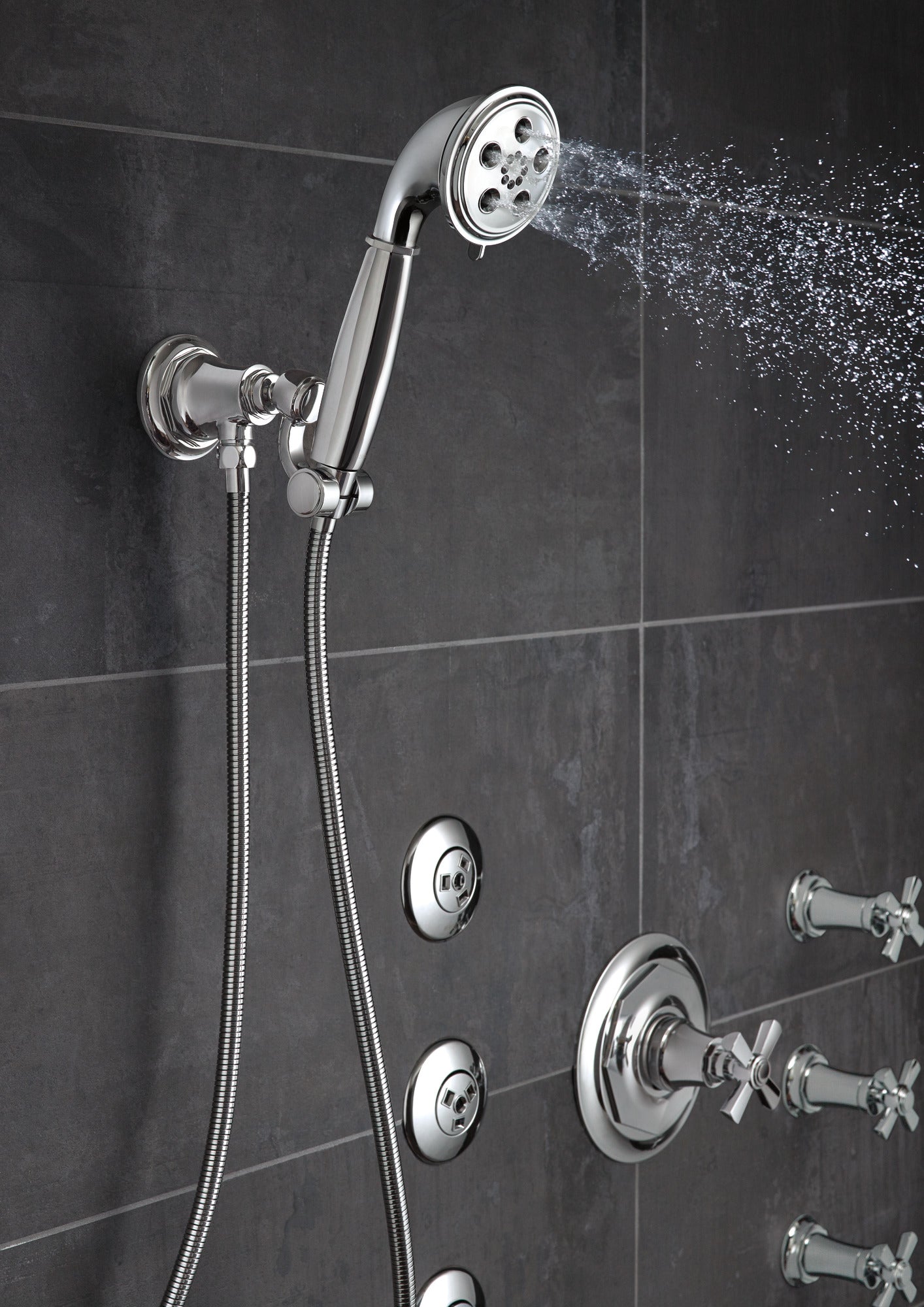 Brizo Rook Sensori Cross - Volume Control Trim for Luxurious Bathrooms