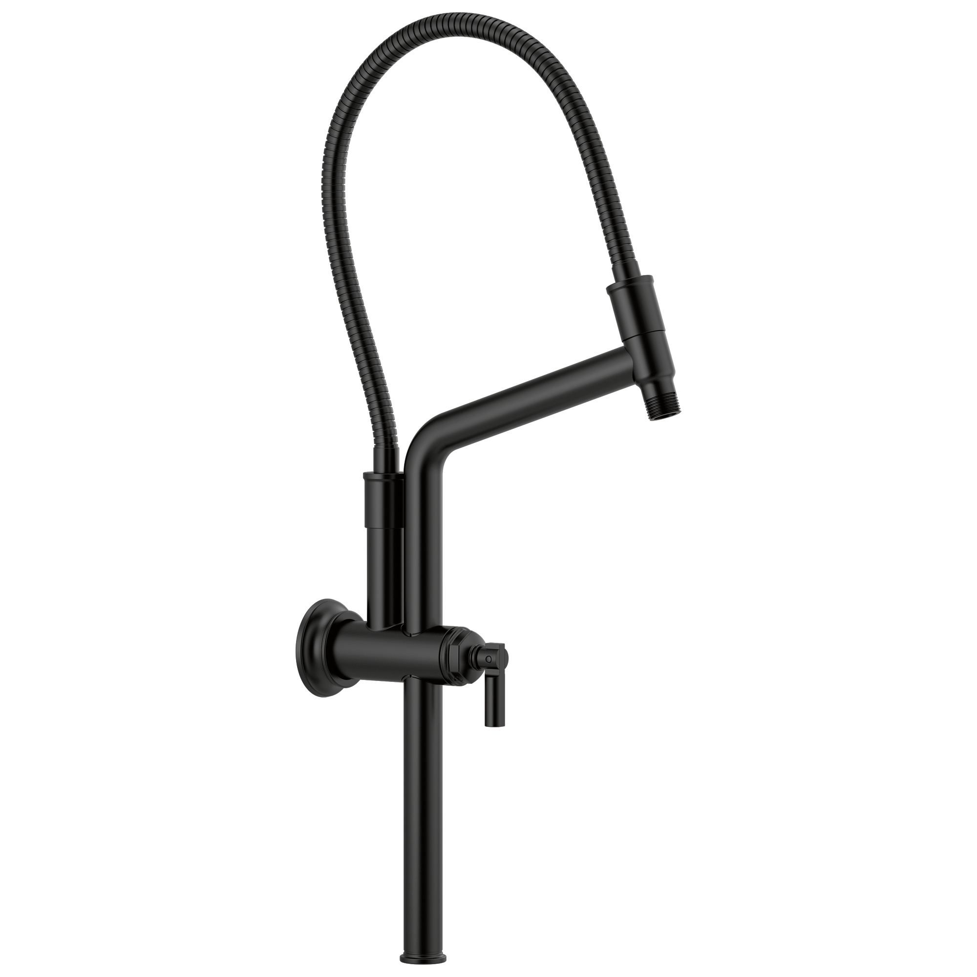 Brizo 10 7/16-inch Universal Classic Slide Bar Shower Arm and Flange for Luxury Bathrooms