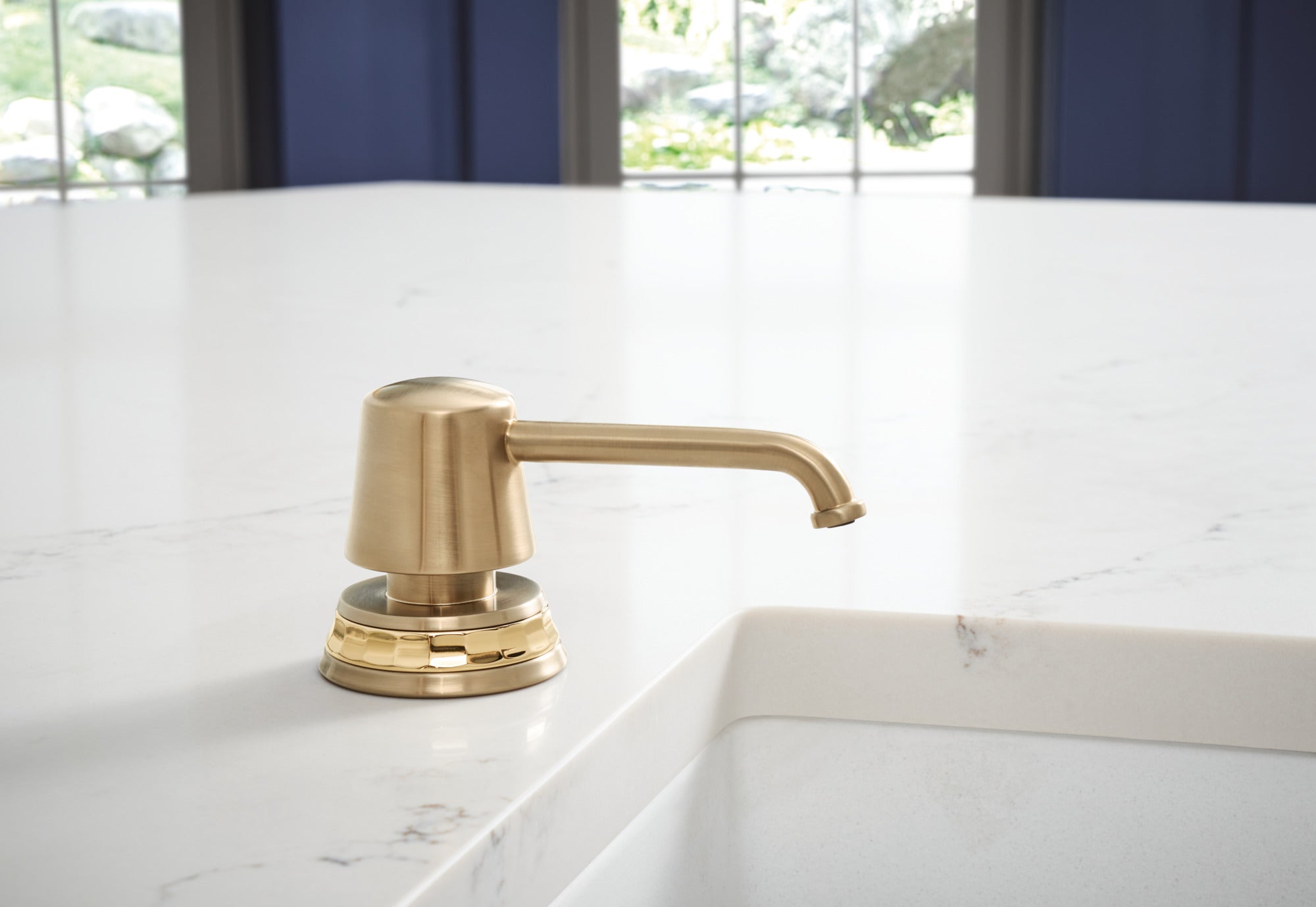 Brizo Tulham Kitchen Collection High - Quality Brass Soap/Lotion Dispenser