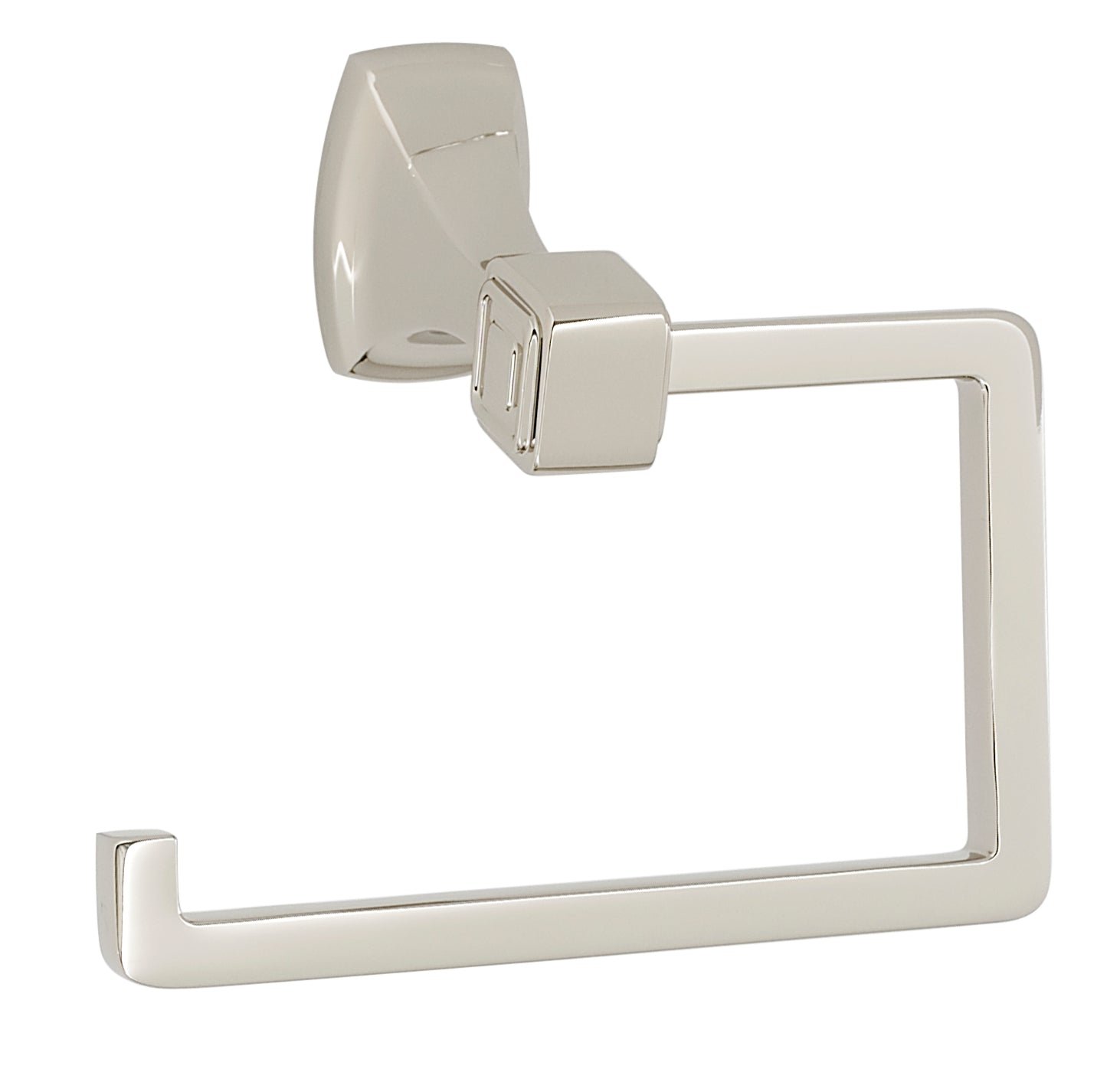 Alno Modern Cube Single Post Tissue Holder for Bathroom