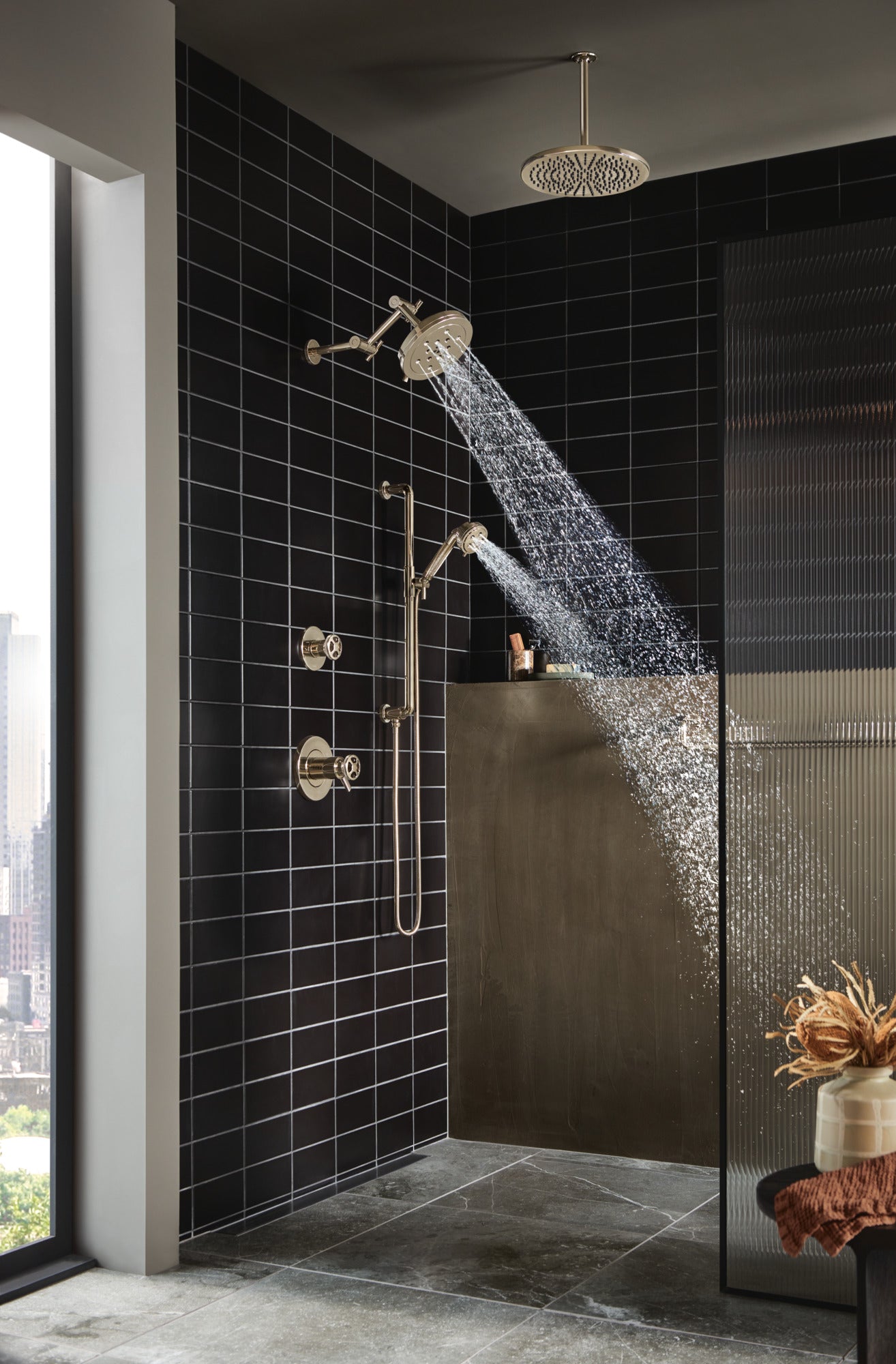 Brizo Litze 24-Inch Solid Brass Luxury Towel Bar for Bathroom